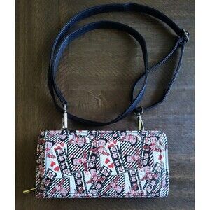 Betty Boop Black/white Bag Purse Clutch Wristlet Wallet Zipper Sasha Handbags